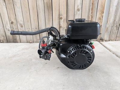 built 212cc racing engine