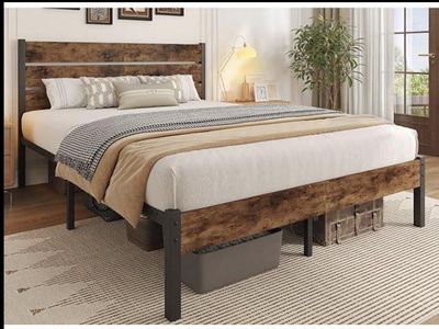 ️ Queen Bed Frame — New in Box - pickup or delivery available