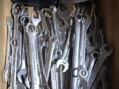 Wrenches mixed sizes and brands
price for whole box