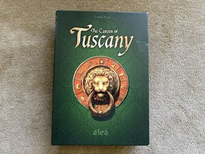 COMPLETE The Castles of Tuscany Game
