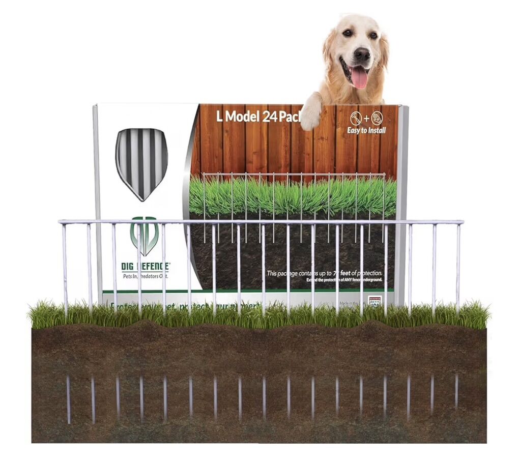 Dig Defence Animal Barrier Fence Large 24 Pack