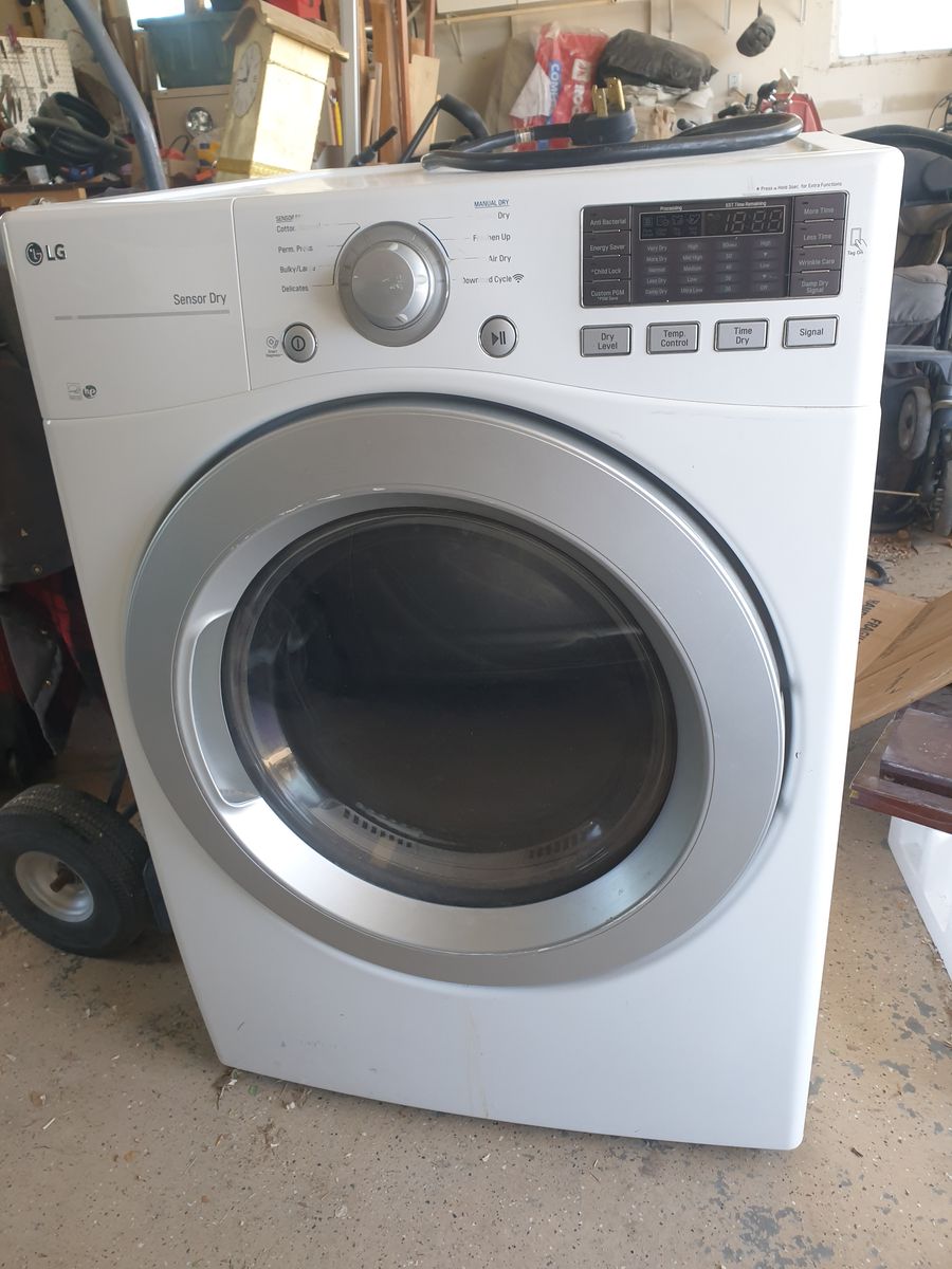 FREE LG electric dryer front load