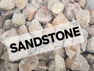 DECORATIVE GRAVEL- 1 INCH - 1.5 AND 2-4 INCH FREE DELIVERY