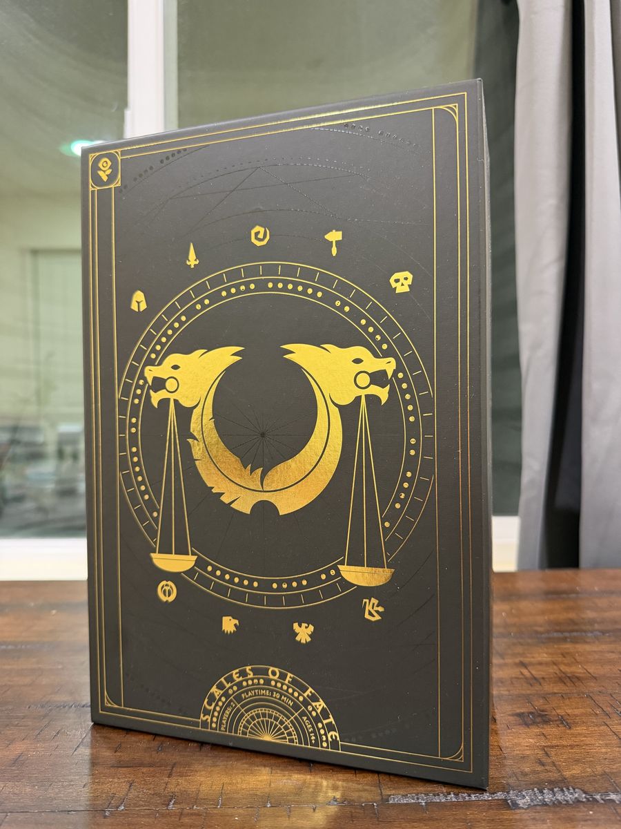 Scales of Fate Deluxe Edition Board Game (New/Sealed)