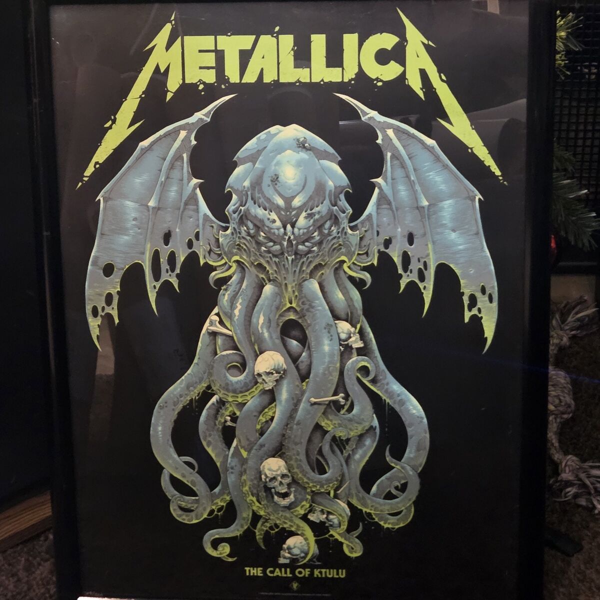 METALLICA VERY RARE “CALL OF KTULU” POSTER LIMITED