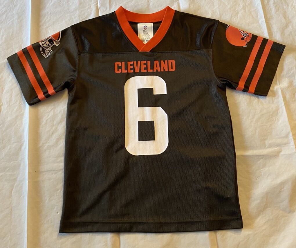 Cleveland Browns #6 Baker Mayfield Y Large (10/12)