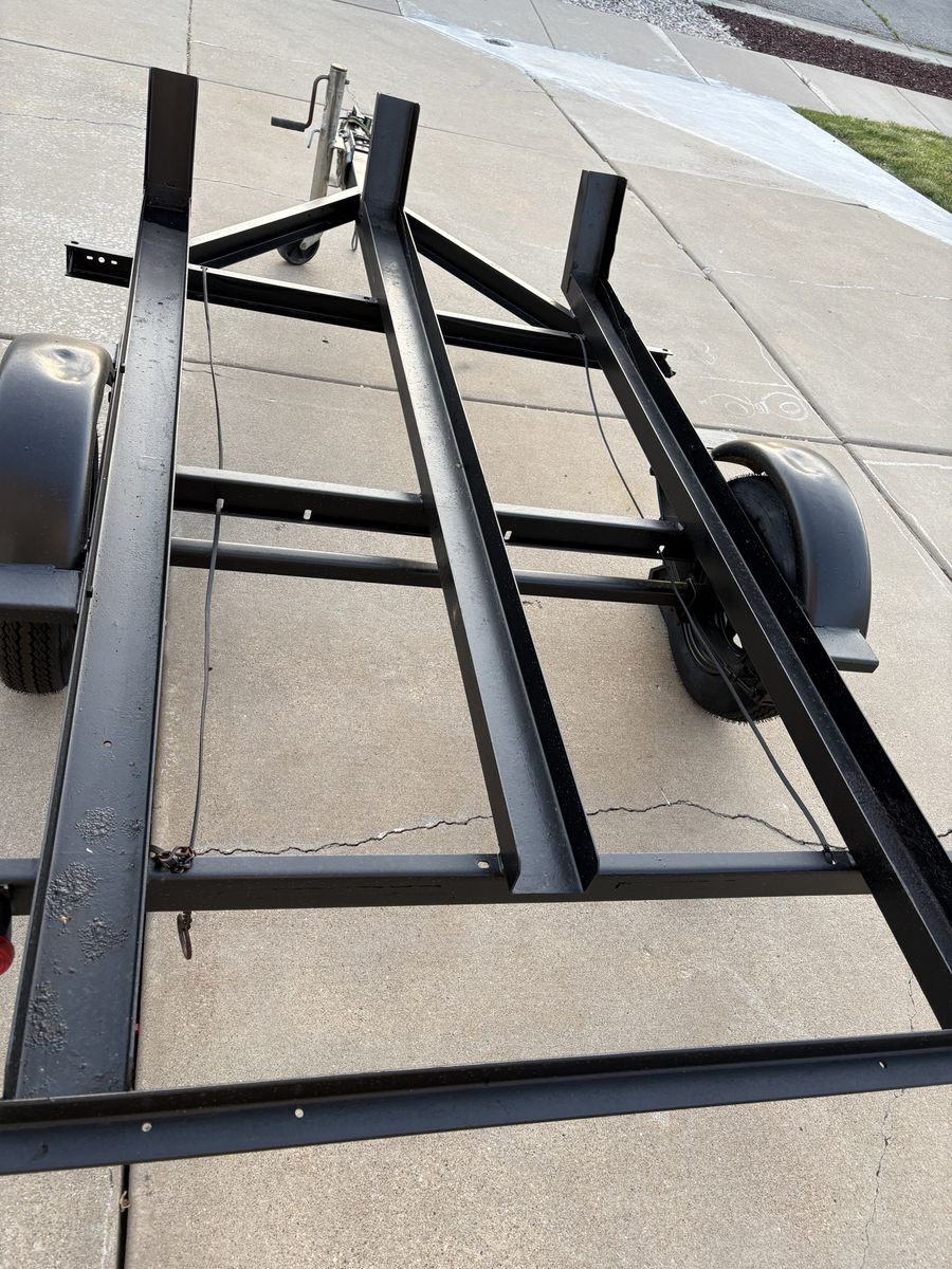 Three Place Motorcycle Trailer
