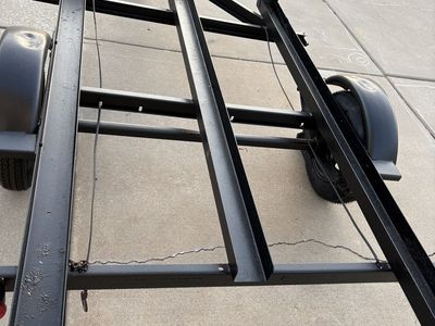 Three Place Motorcycle Trailer