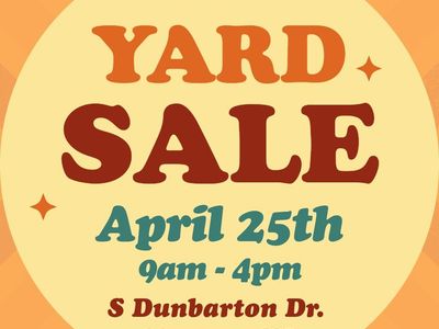 Giant Yard Sale - Priced to Sell