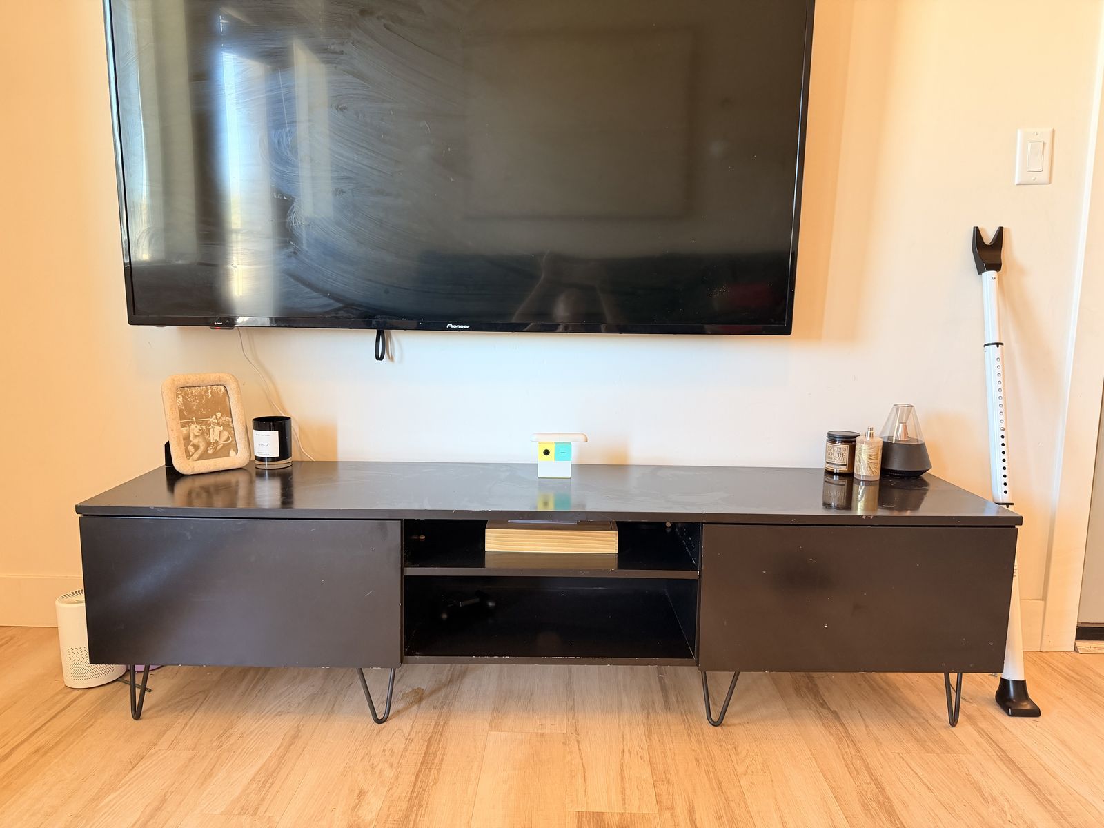 Black TV Stand Modern