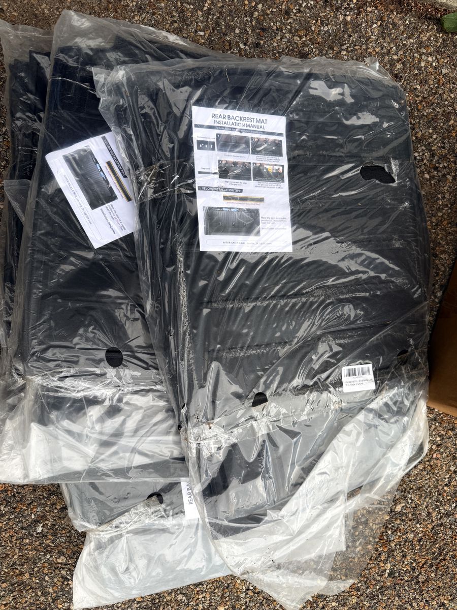 Rear Backrest Mat x4