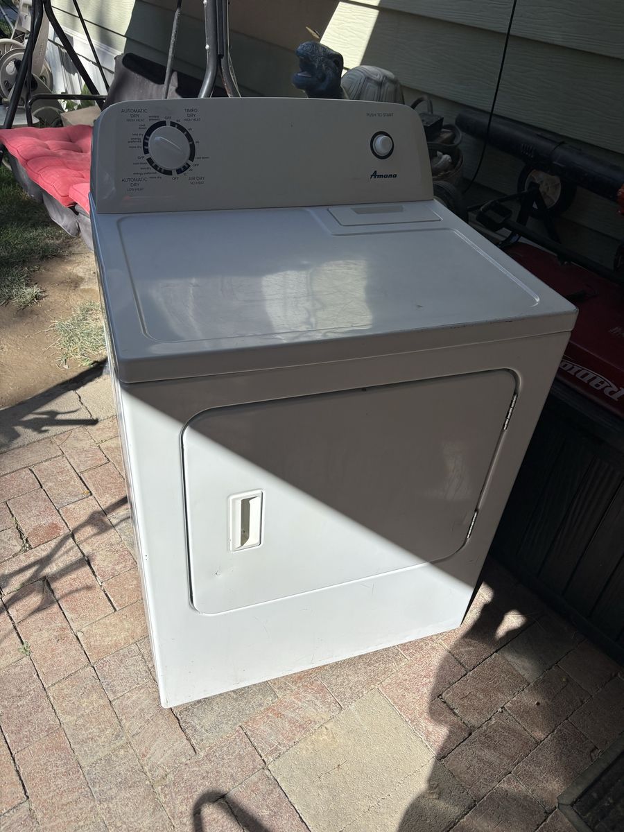 Amana super capacity electric dryer