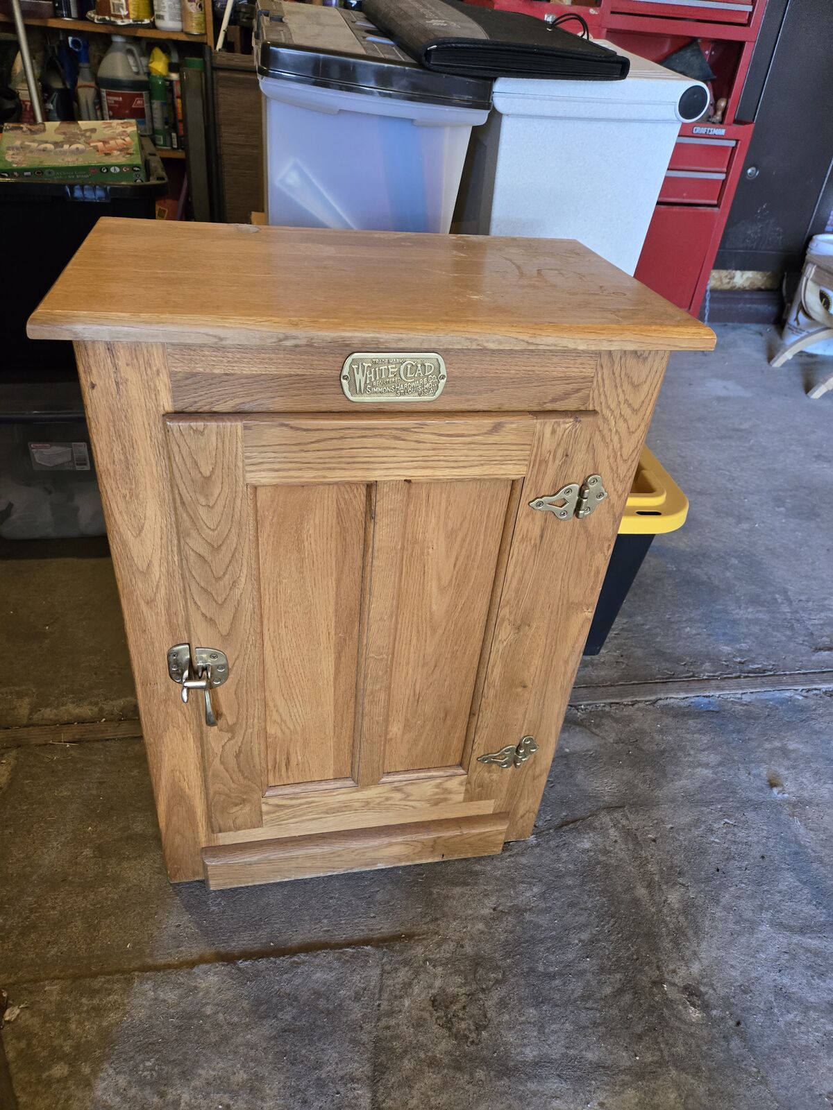 Oak cabinet