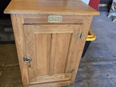 Oak cabinet