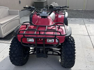 1993 Honda Fourtrax 300 4x4 ATV - Red, Classic Off-Road Quad