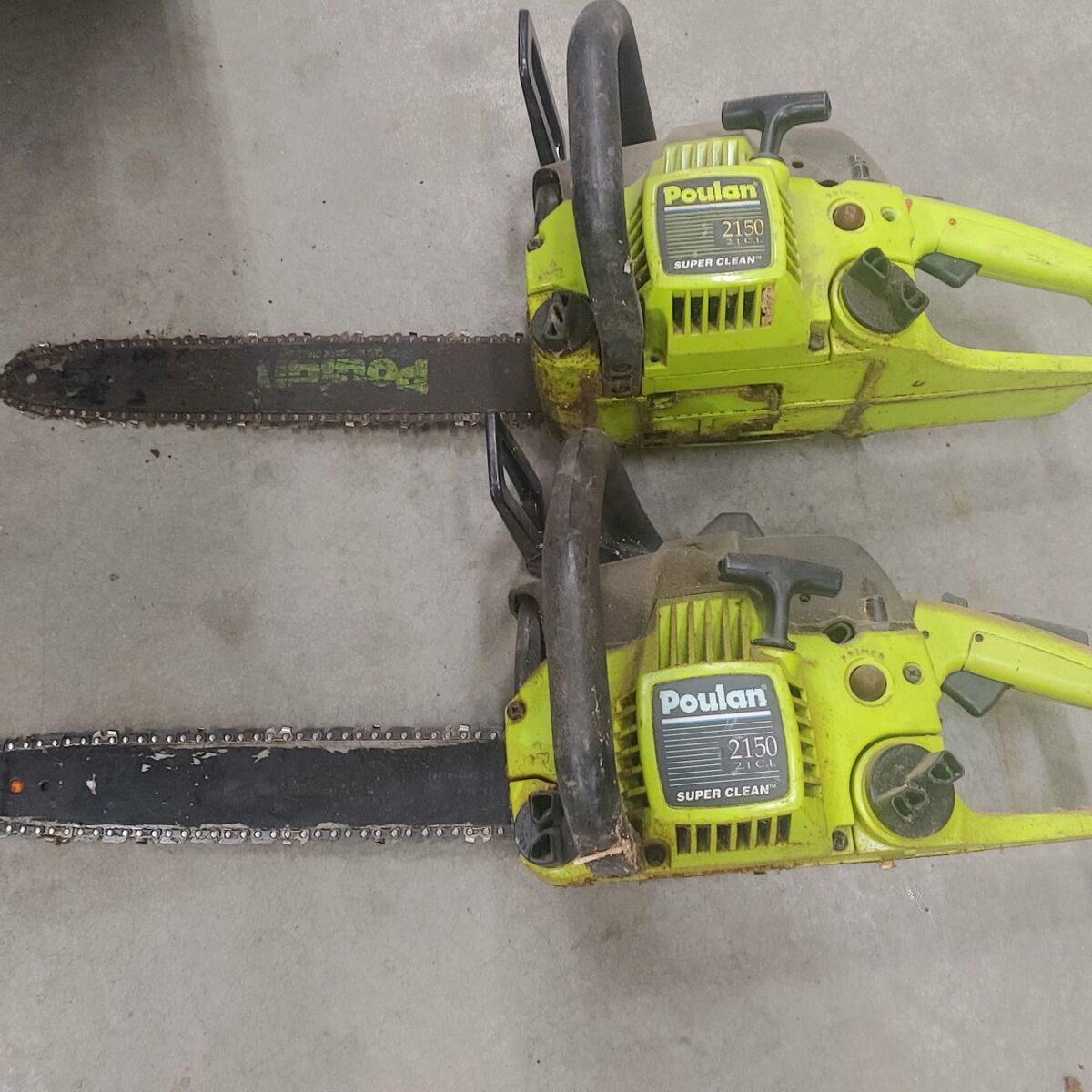 Poulan chainsaws