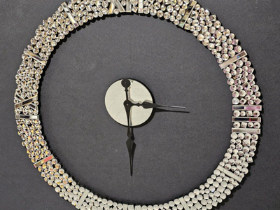 SPARKLING 40 INCH LARGE CLOCK