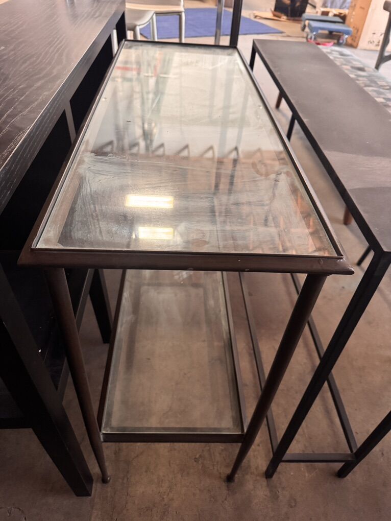 Glass Console Table