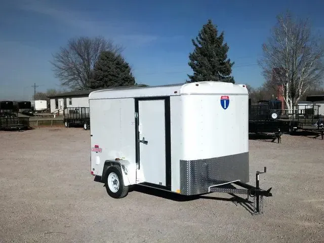 6 X 10 Interstate Enclosed Cargo Trailer FREE INSPECTION