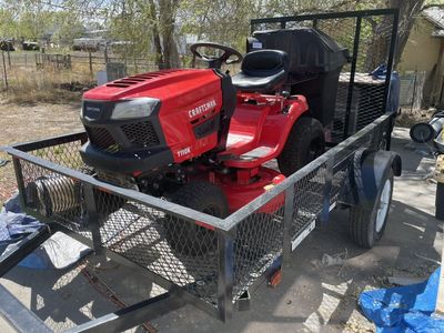 Utility Trailer and Tractor