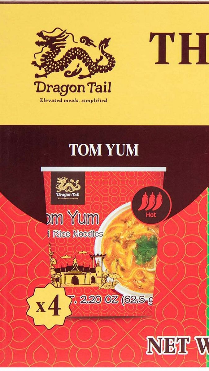 Dragon Tail Thai Rice Noodles Singles  1959664 #105179