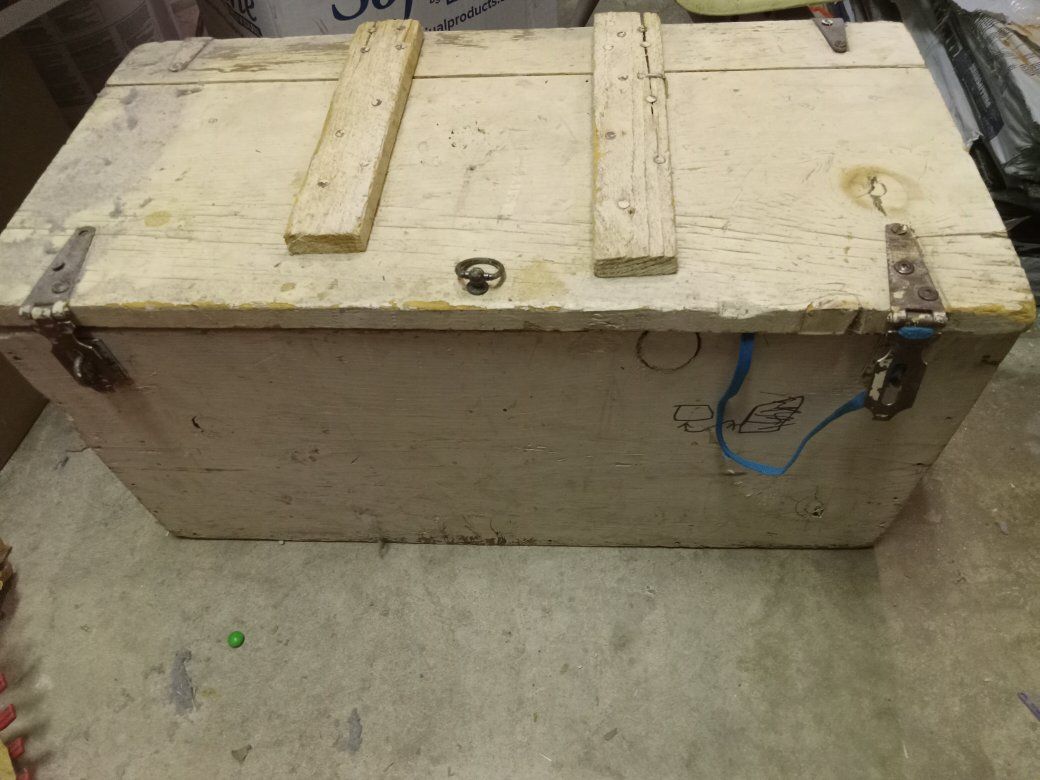 Wooden Crate $44 obo