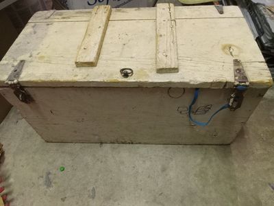 Wooden Crate $44 obo