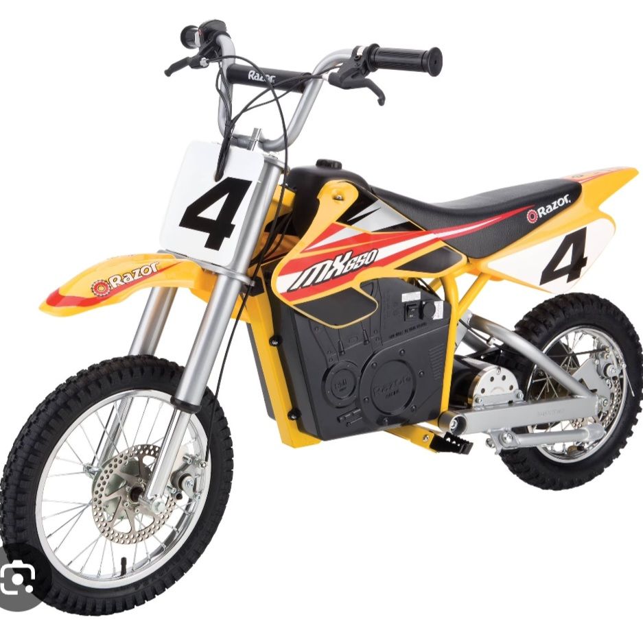 Used Razor MX650 electric dirtbike/ebike