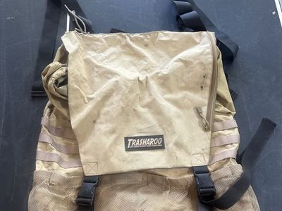 Trasharoo Off-Road Spare Tire Trash Bag Tan Overland Storage