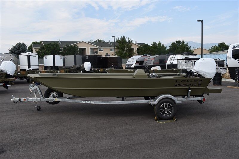 2025 Lowe Roughneck 1860 Rambler with 60HP Mercury Engine