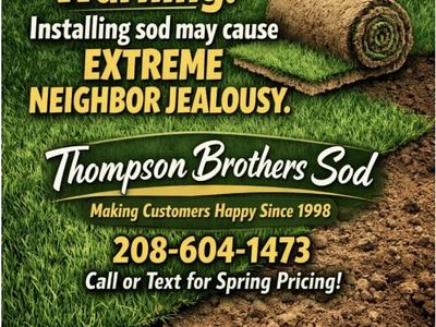 Spring Special - Sod