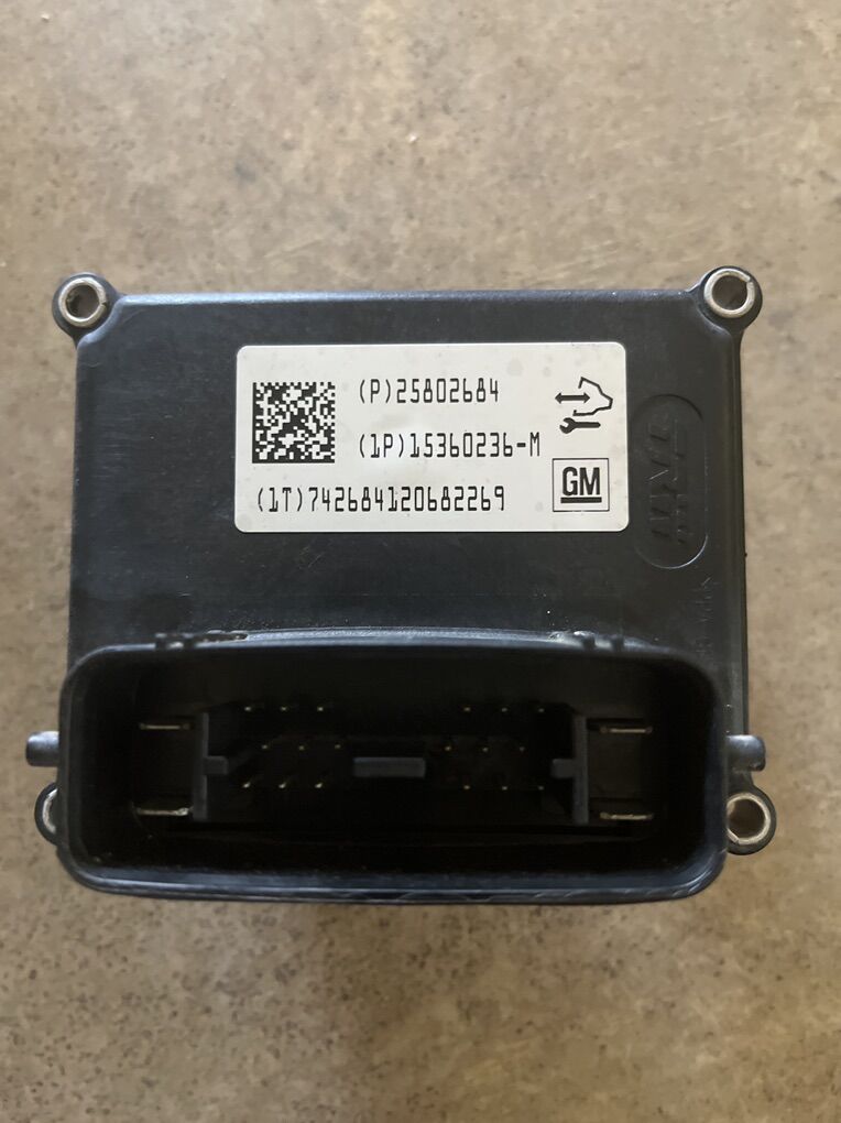 ABS Control Module GM Parts 25802684