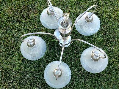5 bulb hanging light fixture