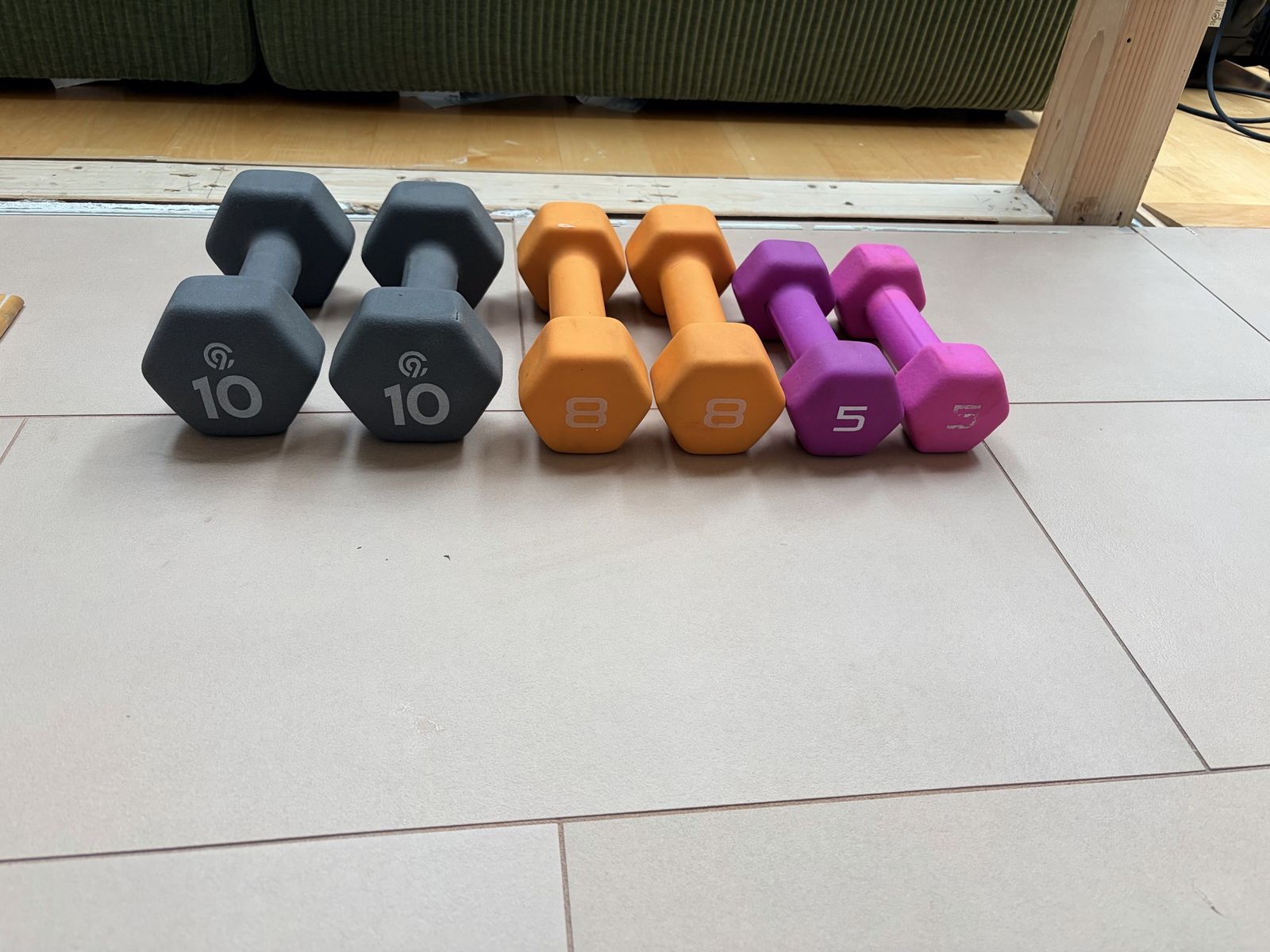 Assorted Dumbbells 
