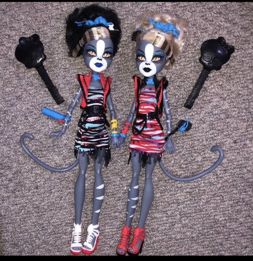 Monster High Zombie Shake Werecat Twins