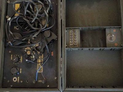 Vintage Military Field Phone Radio Communication System - Untested Parts/Repair