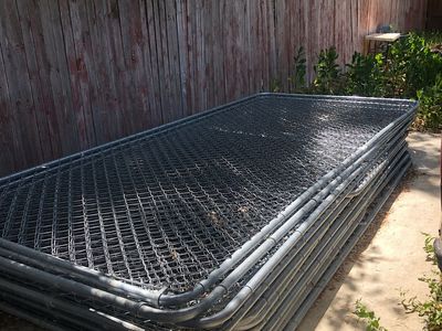 Heavy-Duty Chain Link Dog/Animal Kennel