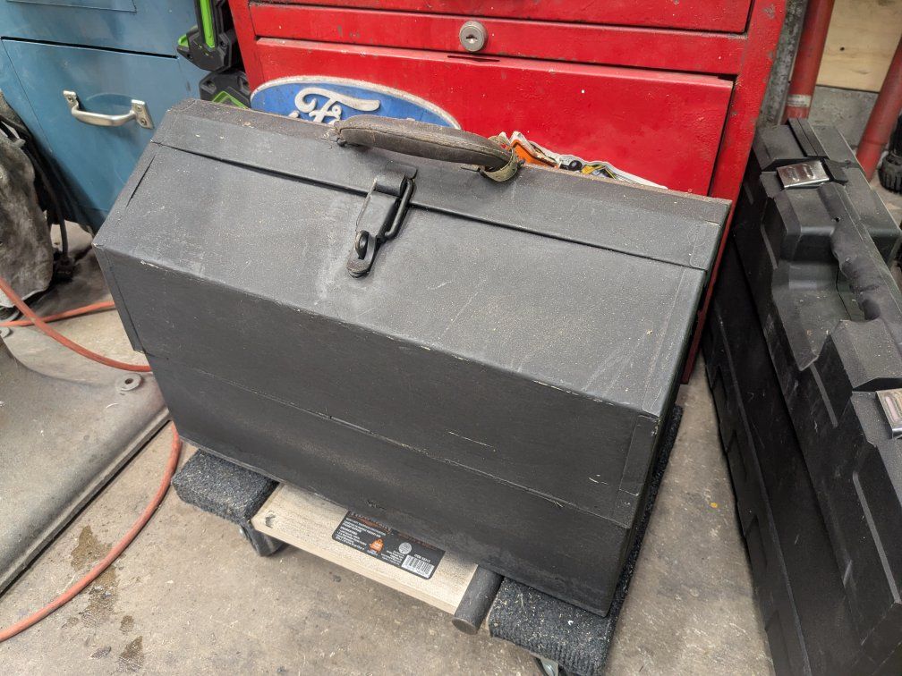 Metal toolbox Kennedy Craftsman tool box machinist