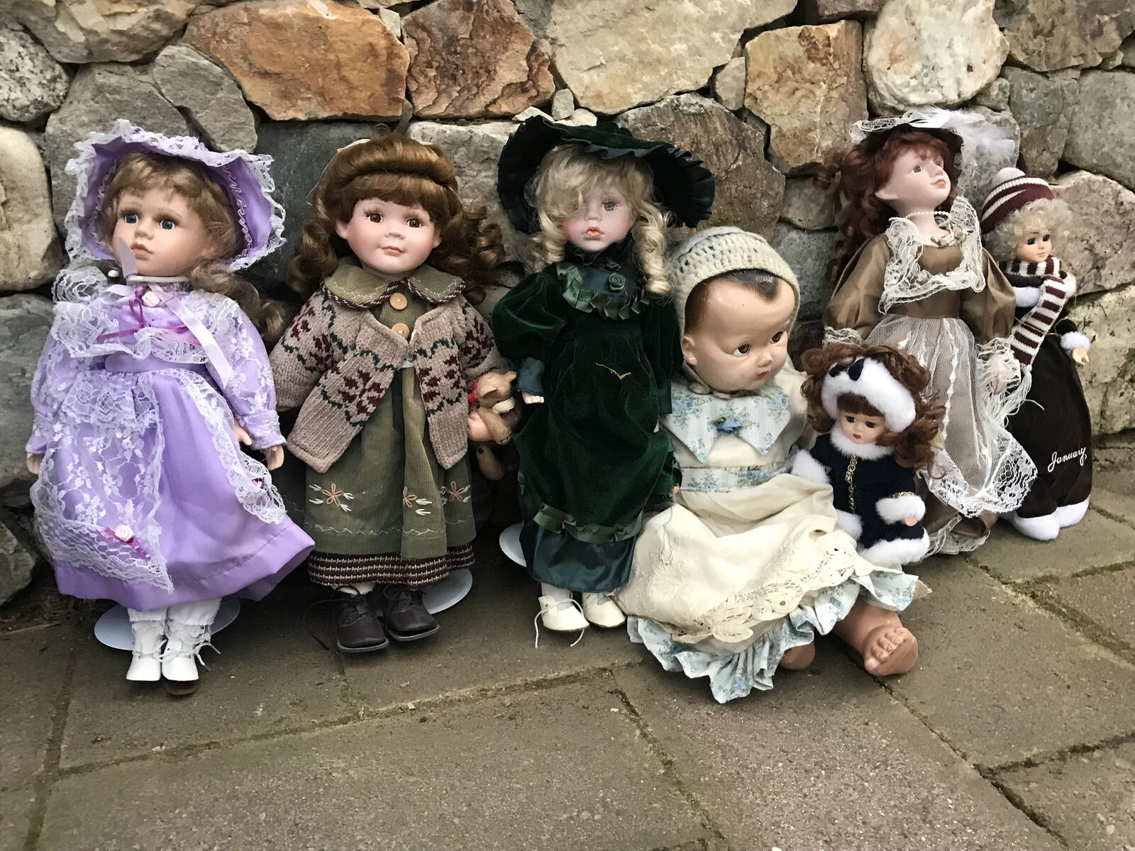 Collection of dolls