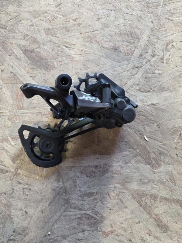 Shimano XT 12-speed derailleur and Deore 12-speed shifter