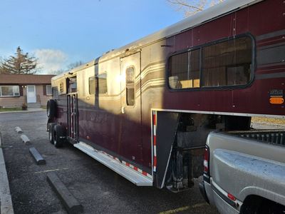 1992 trail-et 36' trailer(horse, moving, sleds,