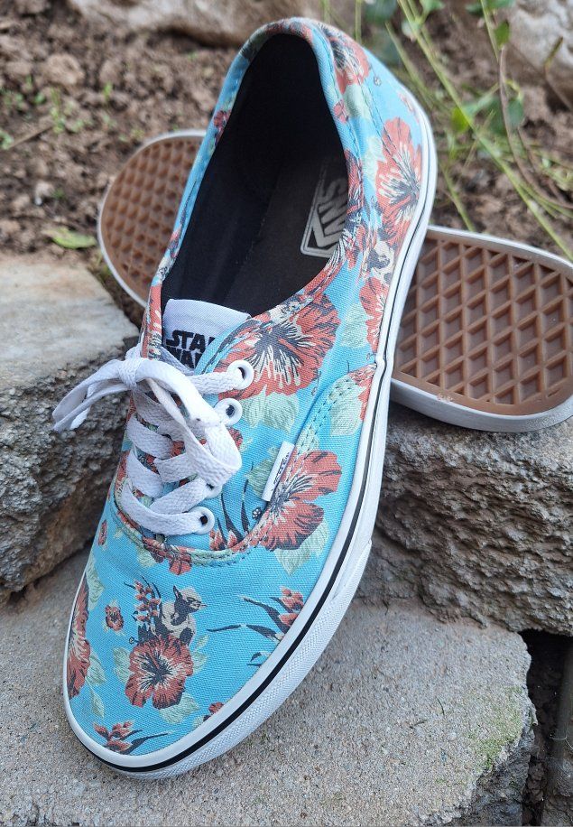 Rare Mens Vans Yoda Aloha Star Wars Sneakers Sz 10