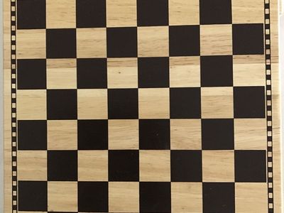Chess and Checkers Solid Wood 2005 Target Brand,