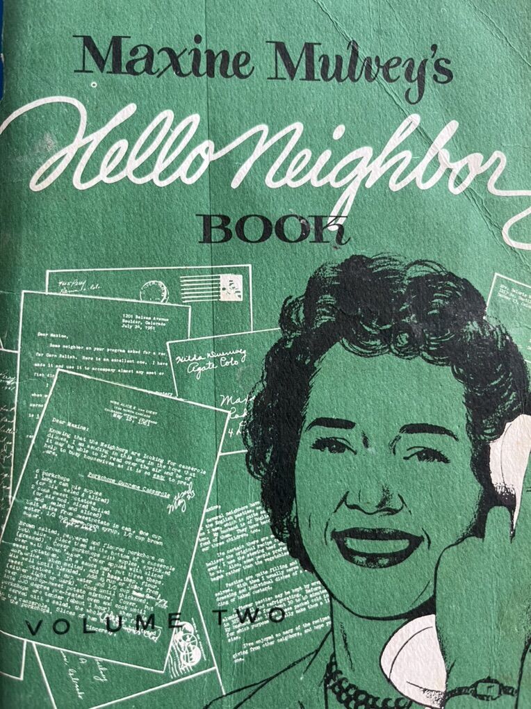 Vintage church and community cookbooks