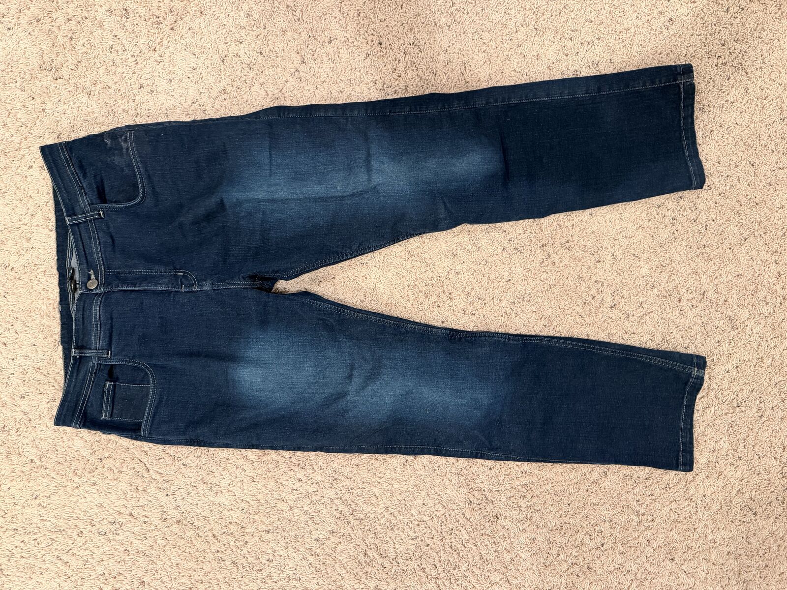 ️ Street & Steel Oakland Riding Jeans – Size 42 – BLUE – EVIDENCE OF A PAST LIFE ️