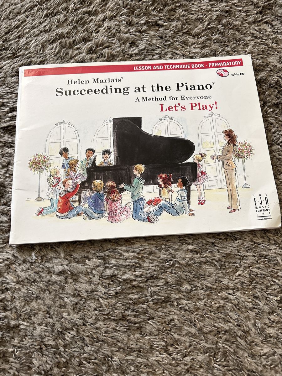 Helen Marlais' Succeeding at the Piano: Preparatory Lesson & Technique Book w/ CD
