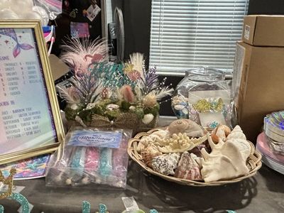 Complete Mermaid Birthday Party - Decorations, Games, Crafts & Favors for 12 Guests