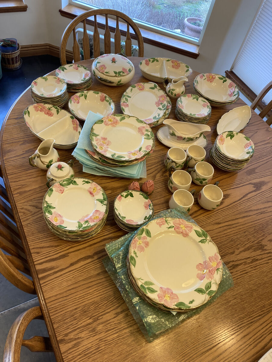 Last Chance!  Franciscan Desert Rose China