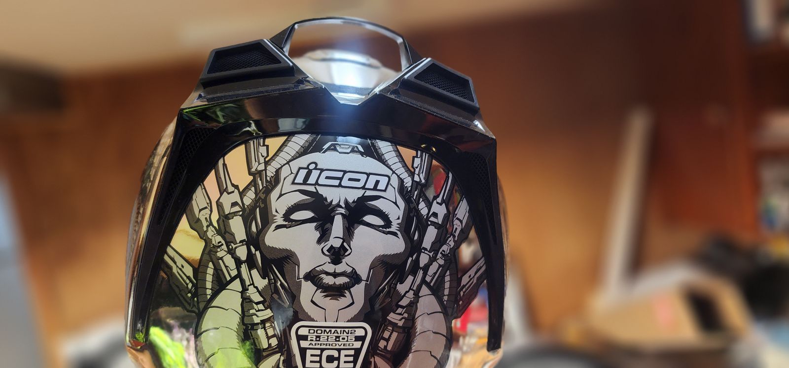 Icon mechanica helmet. **NEW XL size**