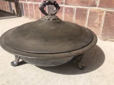 Very nice Bristol silver serving dish